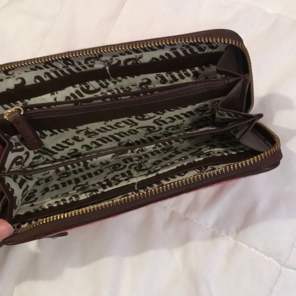 Authentic Juicy Couture Pink Wallet - Picture 3 of 6
